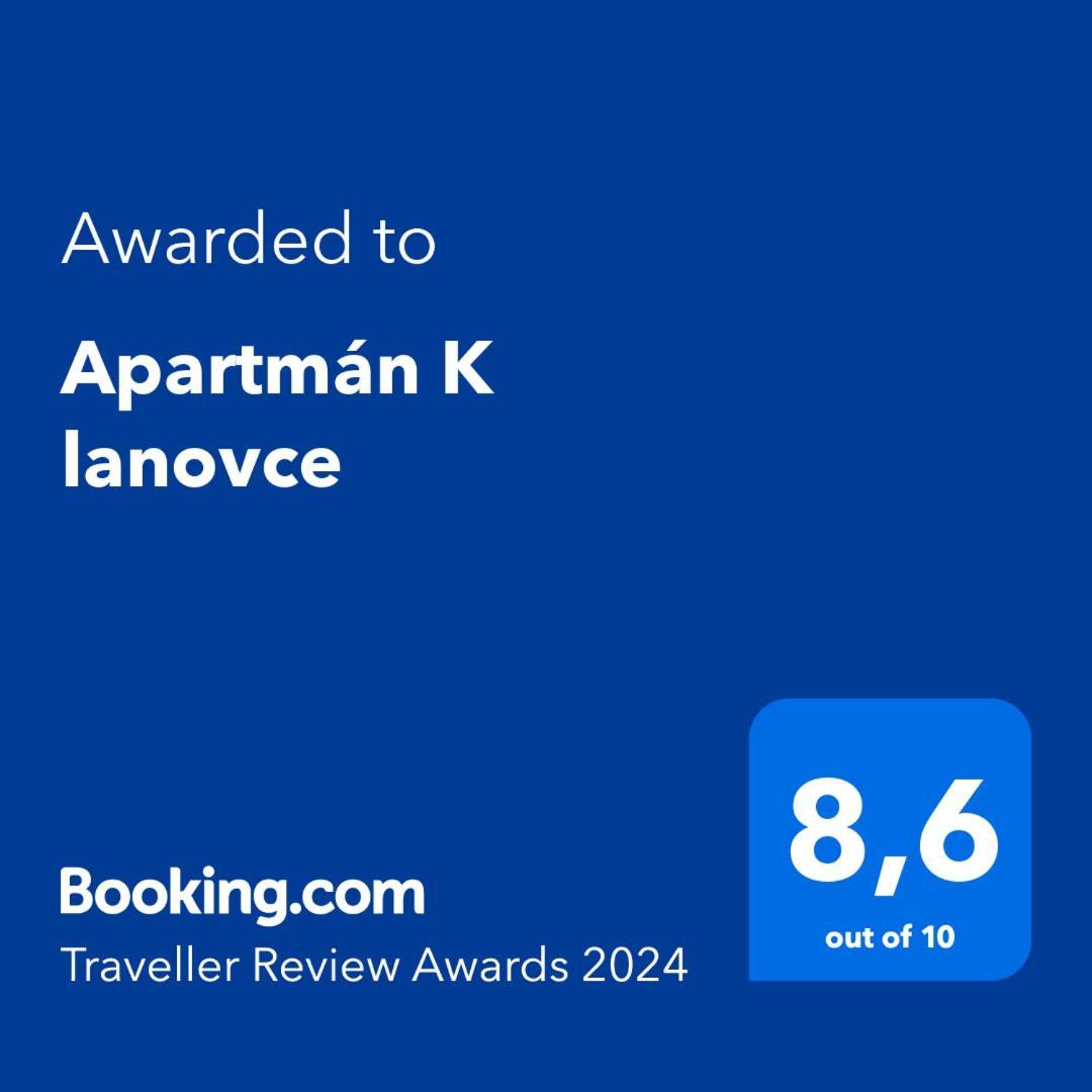 Апартаменты Apartman K Lanovce Яхимов Экстерьер фото